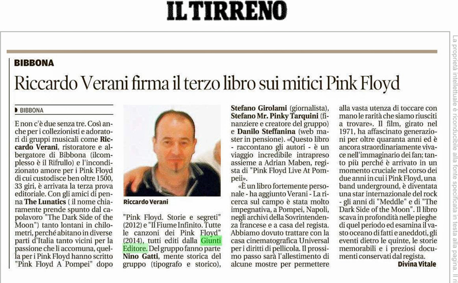 Il Tirreno 18 dic 2016