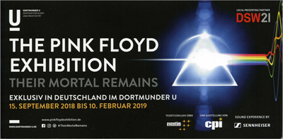 The Pink Floyd Exhibition - Dortmund 2018-2019