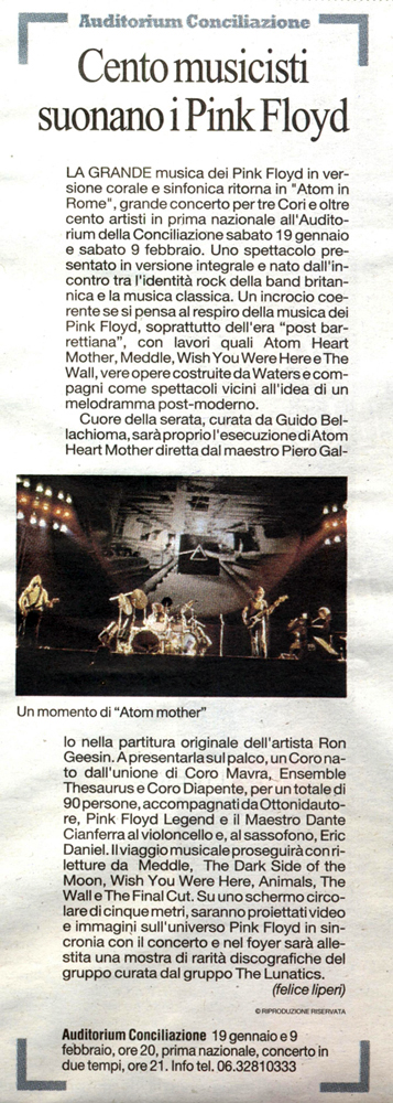 The Lunatics Expo - ROMA 2013 - La Repubblica 11-01 review