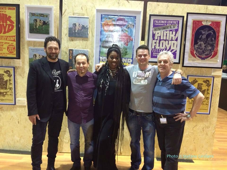 Durga McBroom e Fabio Castaldi con The Lunatics